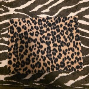 Leopard Print Circle Scarf & Hat